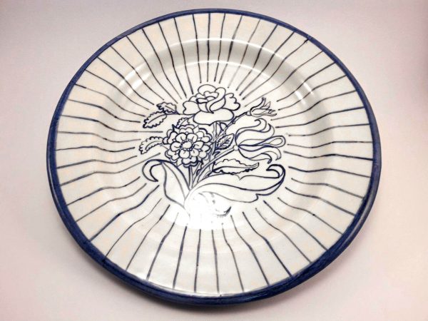 Plato para Pastas de cerámica artesanal GEA