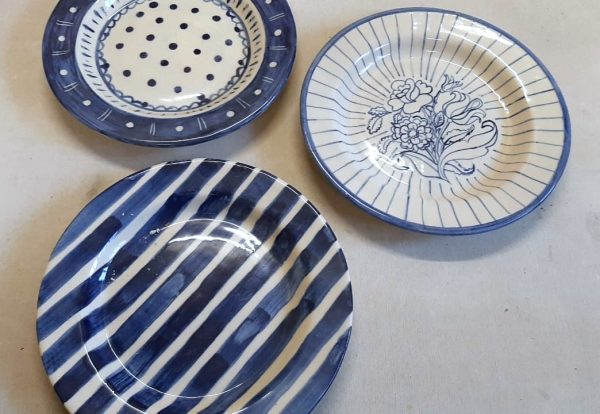 Plato para Pastas de cerámica artesanal GEA