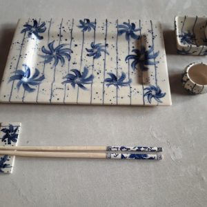 Set de Sushi de cerámica artesanal GEA